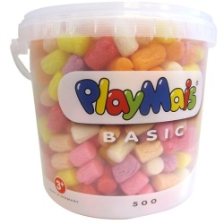 Playmais basic - emmer roze (500 delig)