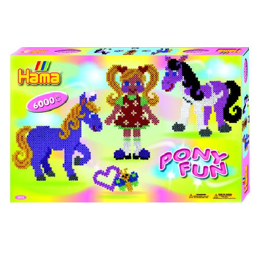 Hama strijkkralen pony fun