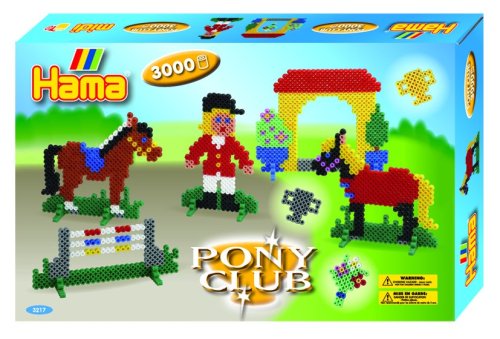 Hama strijkkralen pony club