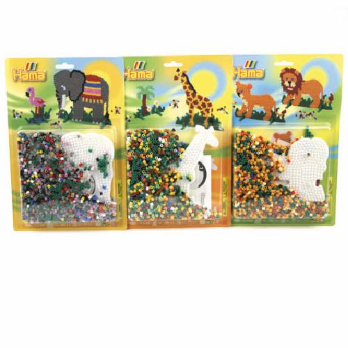 Hama strijkkralen jungle sets