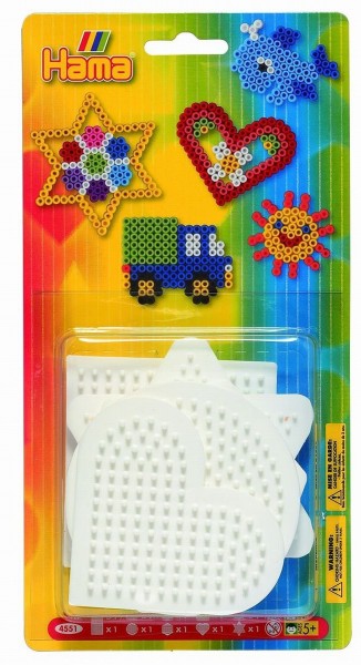 Hama strijkkralen grondplaten set