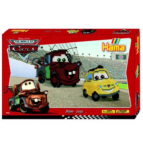 Hama strijkkralen cars mater luigi