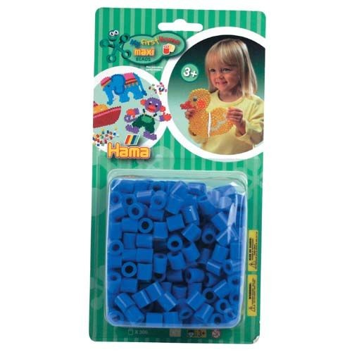 Hama maxi strijkkralen - blauw 300