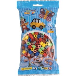 Hama Maxi Strijkkralen - Basiskleuren Mix 500
