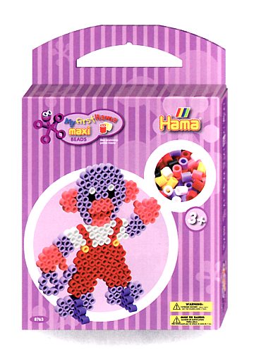 Hama Maxi Strijkkralen Set Aap (8763)