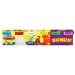 PLaydoh 6-pack Basiskleuren