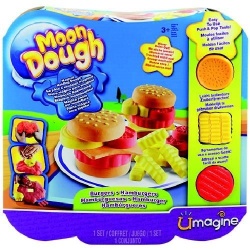 Moon Dough popper burgers