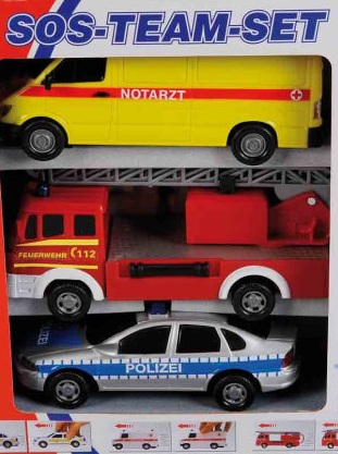 Reddingsdienst Set