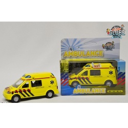 Ambulance pull back met geluid
