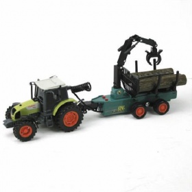 Vergroot Tractor m. aanhanger Tractor m. aanhanger