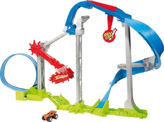 Hot wheels rev up stuntpark met loop