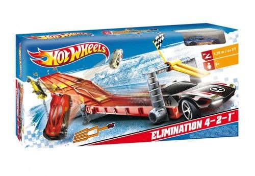 Lees Meer... : Hot Wheels afvalrace 4 rijbanen