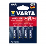 Batterij AAA 4x Varta Alkaline Max Power