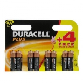 Vergroot Batterijen Duracell 8x AA Batterijen Duracell 8x AA