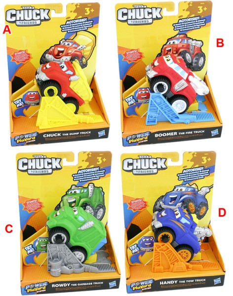 Chuck voertuig met motor