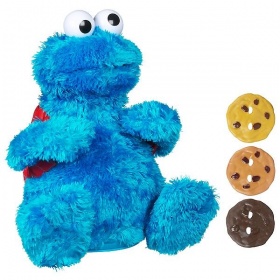 Vergroot de afbeelding Sesamstraat Koekie Monster telt en eet