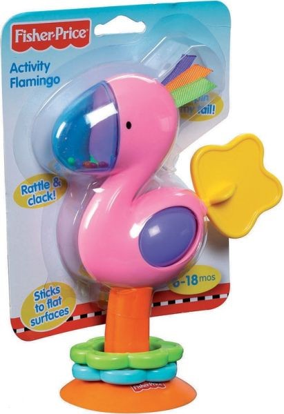 fisher price zuignap flamingo