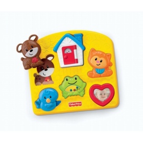 Vergroot Fisher Price activity puzzel Fisher Price activity puzzel