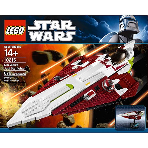 Lees Meer... : 10215 Lego Star Wars Obi Wan`s Jedi Starfighter