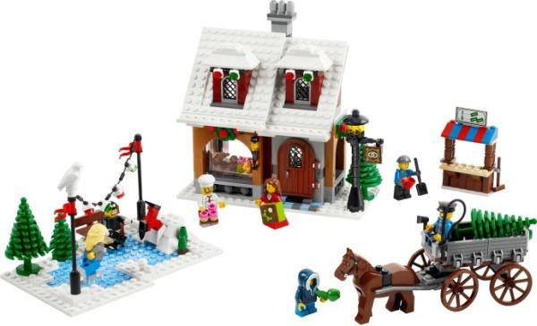 10216 Lego winterse dorpsbakkerij