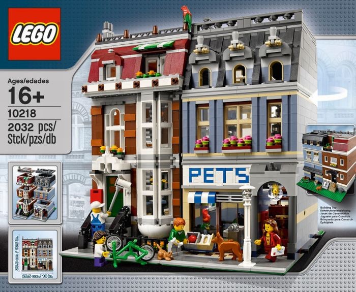 Lees Meer... : 10218 Lego Dierenwinkel