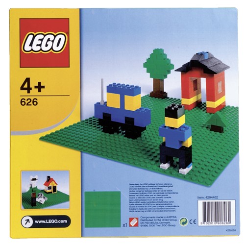 0626 lego groene bouwplaat 32*32