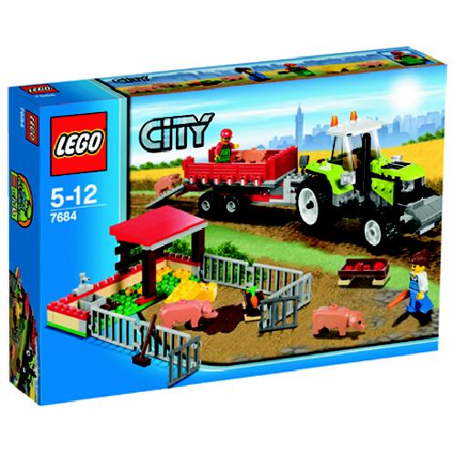 Lees Meer... : 0768 lego varkensboerderij met tractor