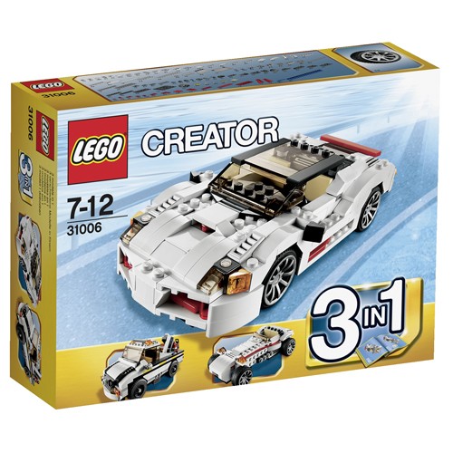 Lees Meer... : 31006 Lego Snelle Racewagen