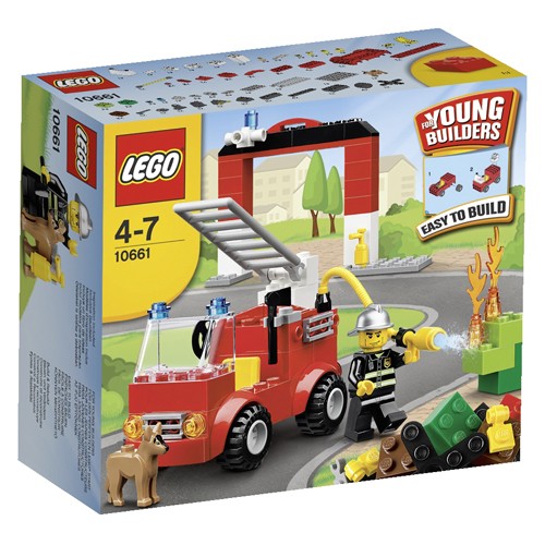 Lees Meer... : 10661 Lego 1ste Brandweerkazerne
