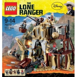 79110 Lego The Lone Ranger Zilvermijn Vuurgevecht
