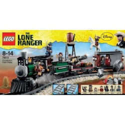 79111 Lego The Lone Ranger Constitution Treinachtervolging