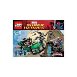76004 Lego Spider Cycle Achtervolging