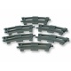 Bekijken 2735 Duplo gebogen rails