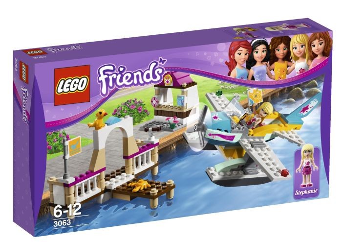 Lees Meer... : 3063 Lego Friends Heartlake Vliegvereniging met watervliegtuig