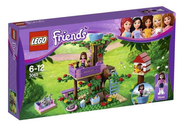 Lees Meer... : 3065 Lego Friends Olivias boomhut