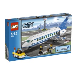 3181 Lego passagiersvliegtuig