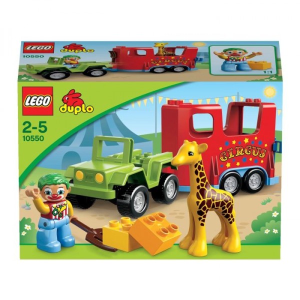 Lees Meer... : 10550 Lego Duplo Circustransport