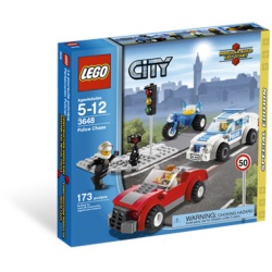 3648 Lego Politie Achtervolging