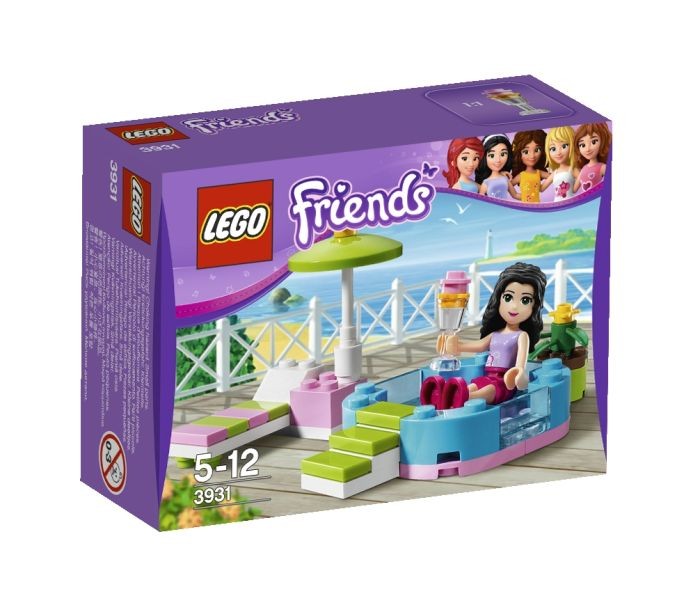 Lees Meer... : 3931 Lego Friends Emmas zwembadje