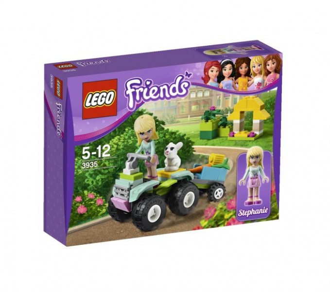 Lees Meer... : 3935 Lego Friends Stephanies huisdierentransoprt