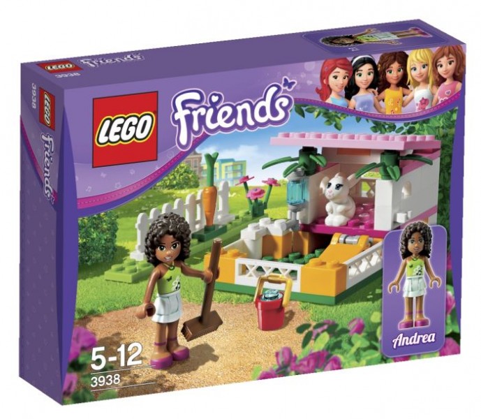 Lees Meer... : 3938 Lego Friends Andreas konijnenhok met ren