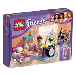 3939 Lego Friends - Mias slaapkamer met drumstel
