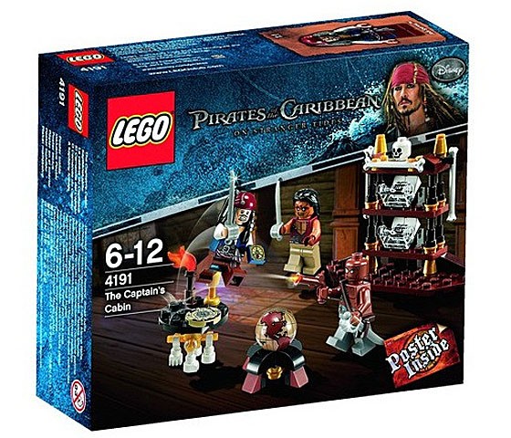 4191 lego de hut van de kapitein