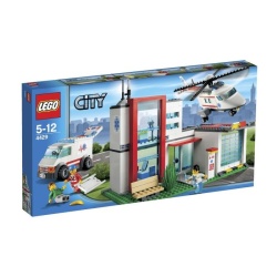 4429 Lego City - Reddingshelikopter met hoofdkwartier