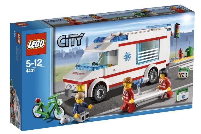 Lees Meer... : 4431 Lego Ambulance met ambulance personeel