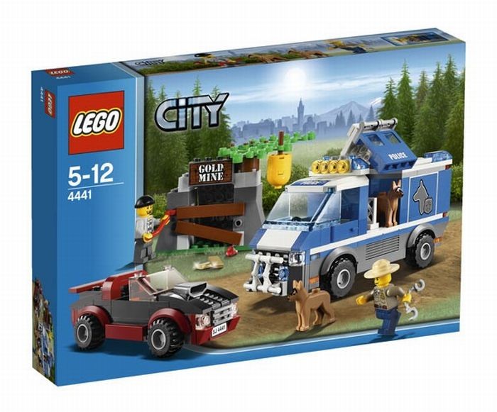 Lees Meer... : 4441 Lego Politie hondenwagen