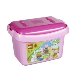 4623 Lego Duplo roze opbergdoos