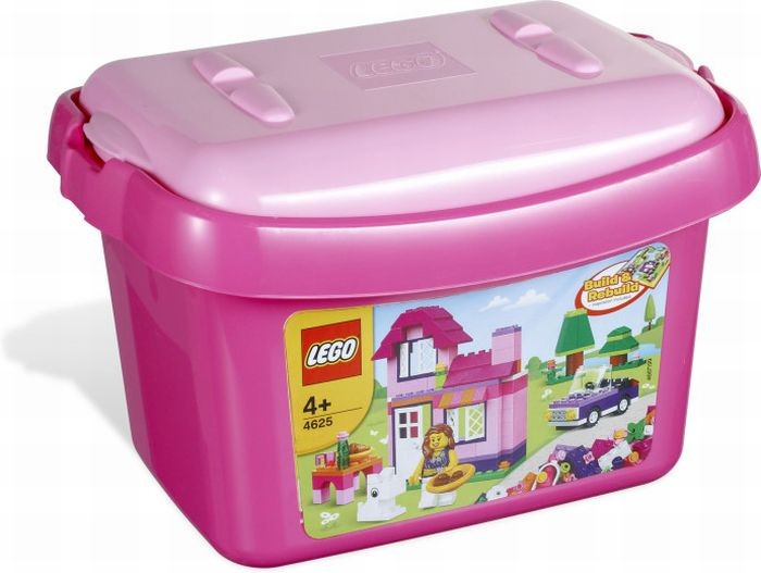 Lees Meer... : 4625 Lego roze opbergdoos