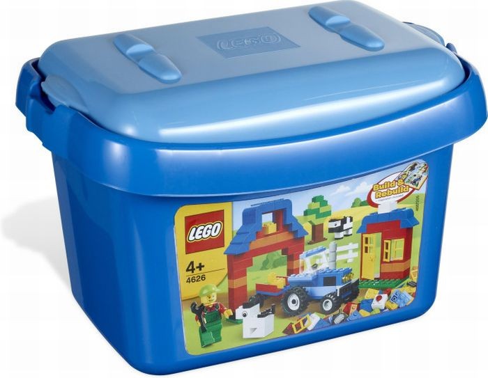 Lees Meer... : 4626 Lego Opbergdoos met bouwstenen