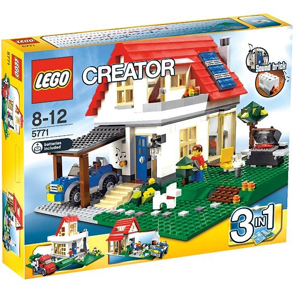 Lees Meer... : 5771 Lego Huis met Carport